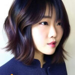 Short-wavy-bob-hairstyle-Chinese-lady-DH